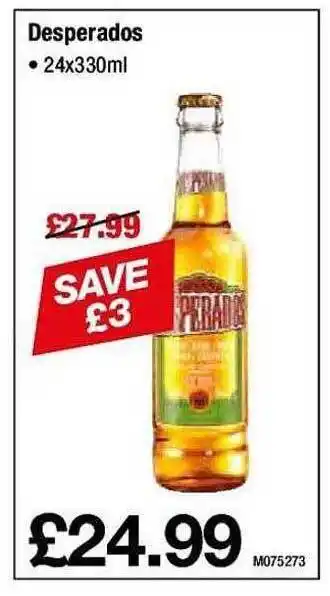 Makro Desperados offer