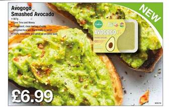 Makro Avogogo smashed avocado offer