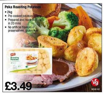 Makro Peka roasting potatoes offer