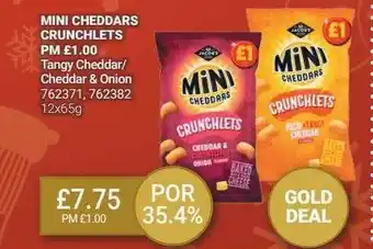 Bestway Mini cheddars crunchlets offer