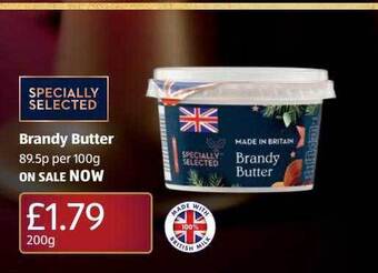 Aldi Brandy butter offer