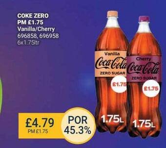 Bestway Coke zero offer