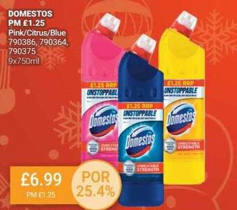 Bestway Domestos offer