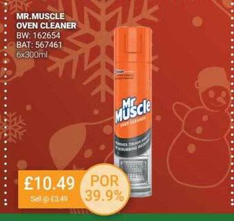 Bestway Mr muscle oven cleaner offer