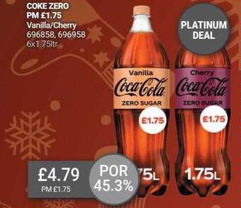 Bestway Coke zero offer