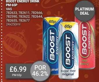 Bestway Boost energy drink offer