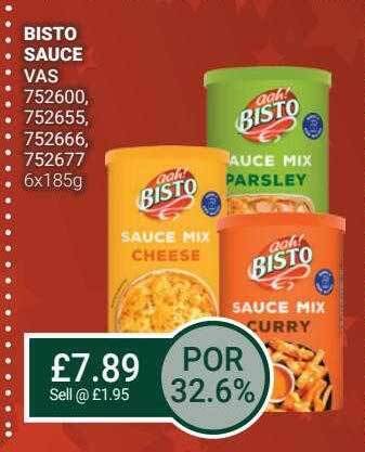 Bestway Bisto sauce offer