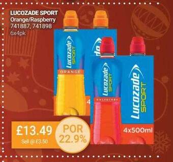 Bestway Lucozade sport offer