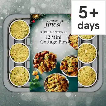 Tesco Tesco finest 12 mini cottage pies 280g offer