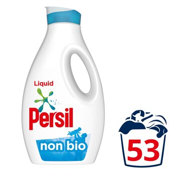 Tesco Persil non biological liquid detergent 53w 1431ml offer