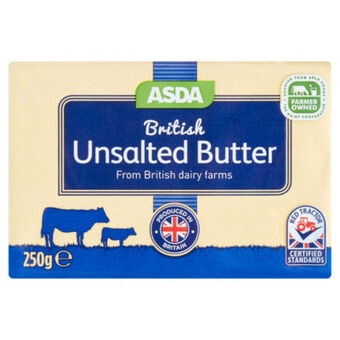 Asda Asda unsalted butter offer