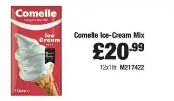 Costco Comelle ice-cream mix offer