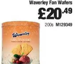 Costco Waverley fan wafers offer