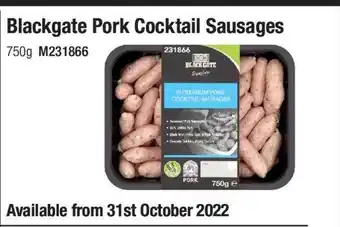 Costco Blackgate pork cocktail sausages offer