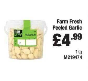 Costco Farm fresh peeled garlic offer