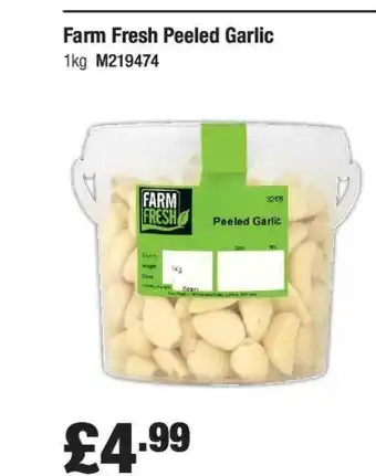 Costco Farm fresh peeled garlic offer