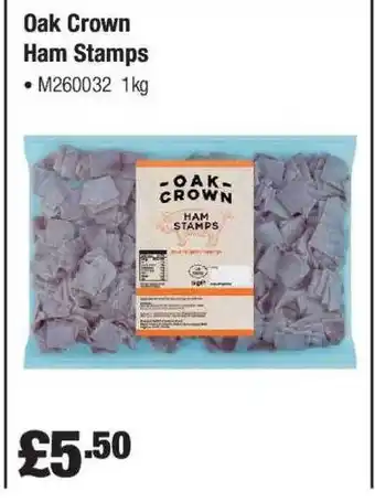 Costco Oak crown ham stamps offer