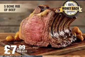 Costco 5 bone rib of beef offer