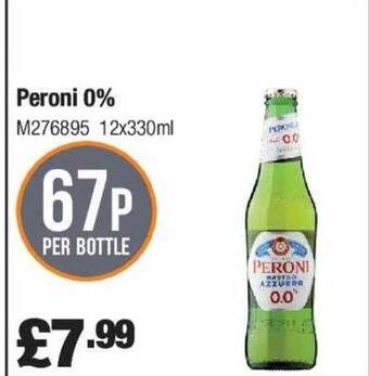 Costco Peroni 0% offer