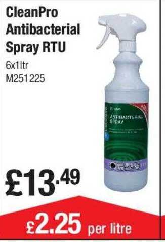 Costco Cleanpro antibacterial spray rtu offer