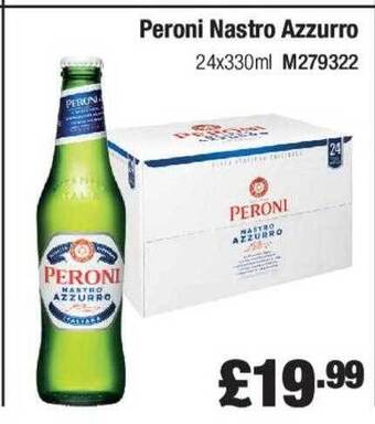 Costco Peroni nastro azzurro offer