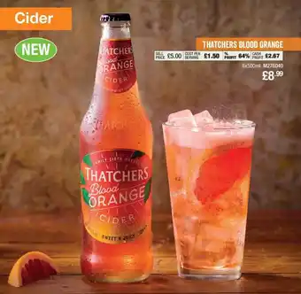 Costco Thatchers blood orange offer