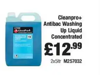 Costco Cleanpro+ antibac washing up liquid concentrated offer