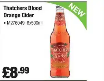 Costco Thatchers blood orange cider offer