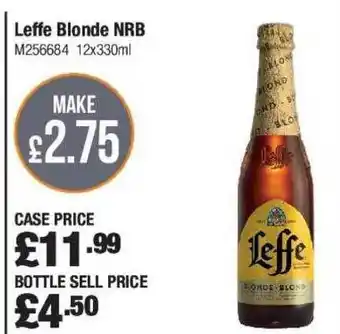 Costco Leffe blonde nrb offer