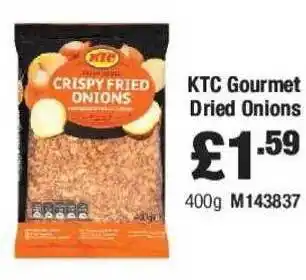 Costco Ktc gourmet dried onions offer