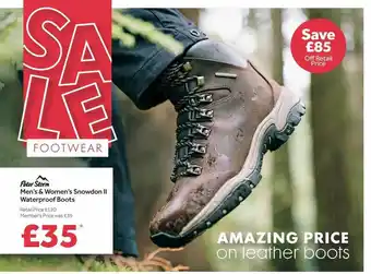 GO Outdoors Peter storm men's & women's snowdon ii waterproof boots offer