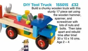 Mulberry Bush Diy tool truck offer