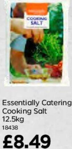 Bestway Essentially Catering Cooking Salt 12.5kg offer