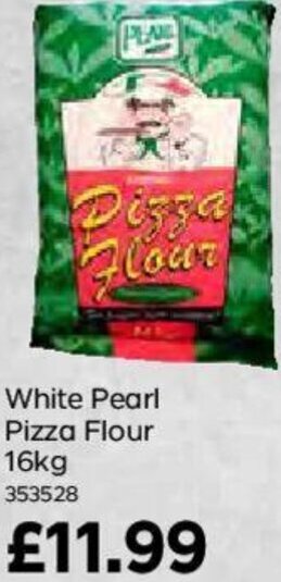Bestway White Pearl Pizza Flour 16kg offer