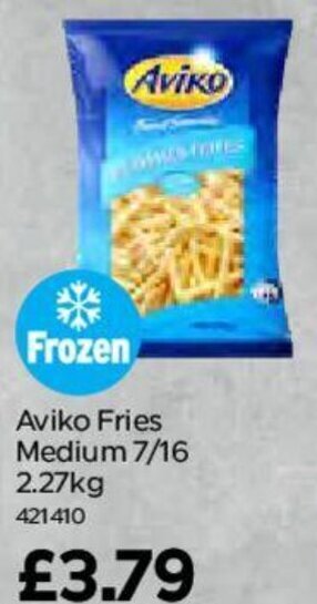 Bestway Aviko Fries Medium 7/16 2.27kg offer
