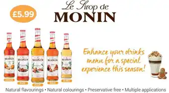 Bestway Monin offer