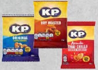 Bestway KP Nuts Pubcard: Original/Dry Roasted/ Chilli 21 x 50g offer