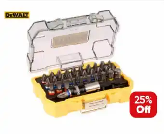 Toolstation DeWalt Screwdriver Bit Set 32 Piece offer