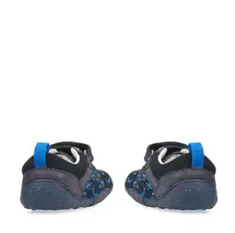 Start-Rite Start rite little fin, navy nubuck boys riptape pre-walkers offer