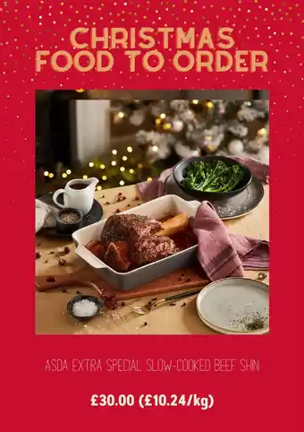 Asda Asda Extra Special Slow-Cooked Beef Shin offer