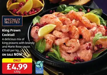 Aldi King Prawn Cocktail 430 g offer