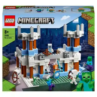 Tesco Lego lego minecraft ice castle 21186 offer