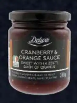 Lidl Deluxe Cranberry Sauce 250g offer