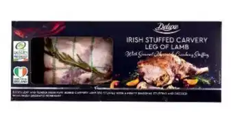 Lidl Deluxe Stuffed Carvery Leg of Lamb 1.5-1.7kg offer