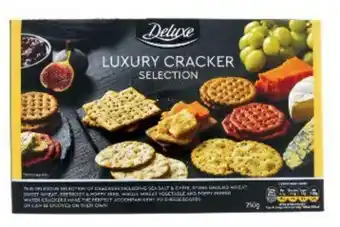 Lidl Deluxe Premium Cracker Selection 250g offer
