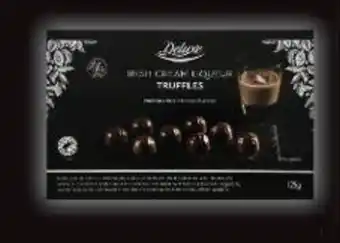 Lidl Deluxe Cream Liqueur Truffles 125g offer
