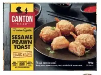 Costco Canton Road Sesame Prawn Toast 20pieces offer