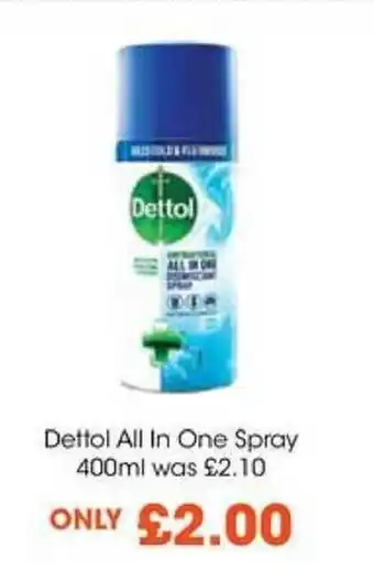 Centra Dettol All in One spray 400ml offer
