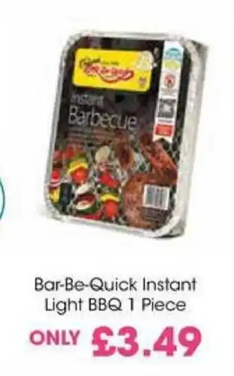 Bar-Be-Quick Instant Light BBQ 1 Piece