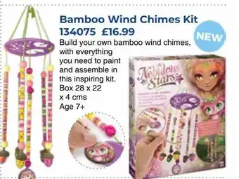 Mulberry Bush Bamboo wind chimes kit offer
